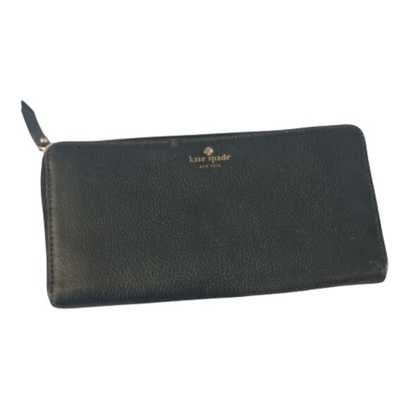 Kate Spade Michaela Chester Street Black Pebbled Leather Hobo Bag with Wallet - Picture 8 of 14